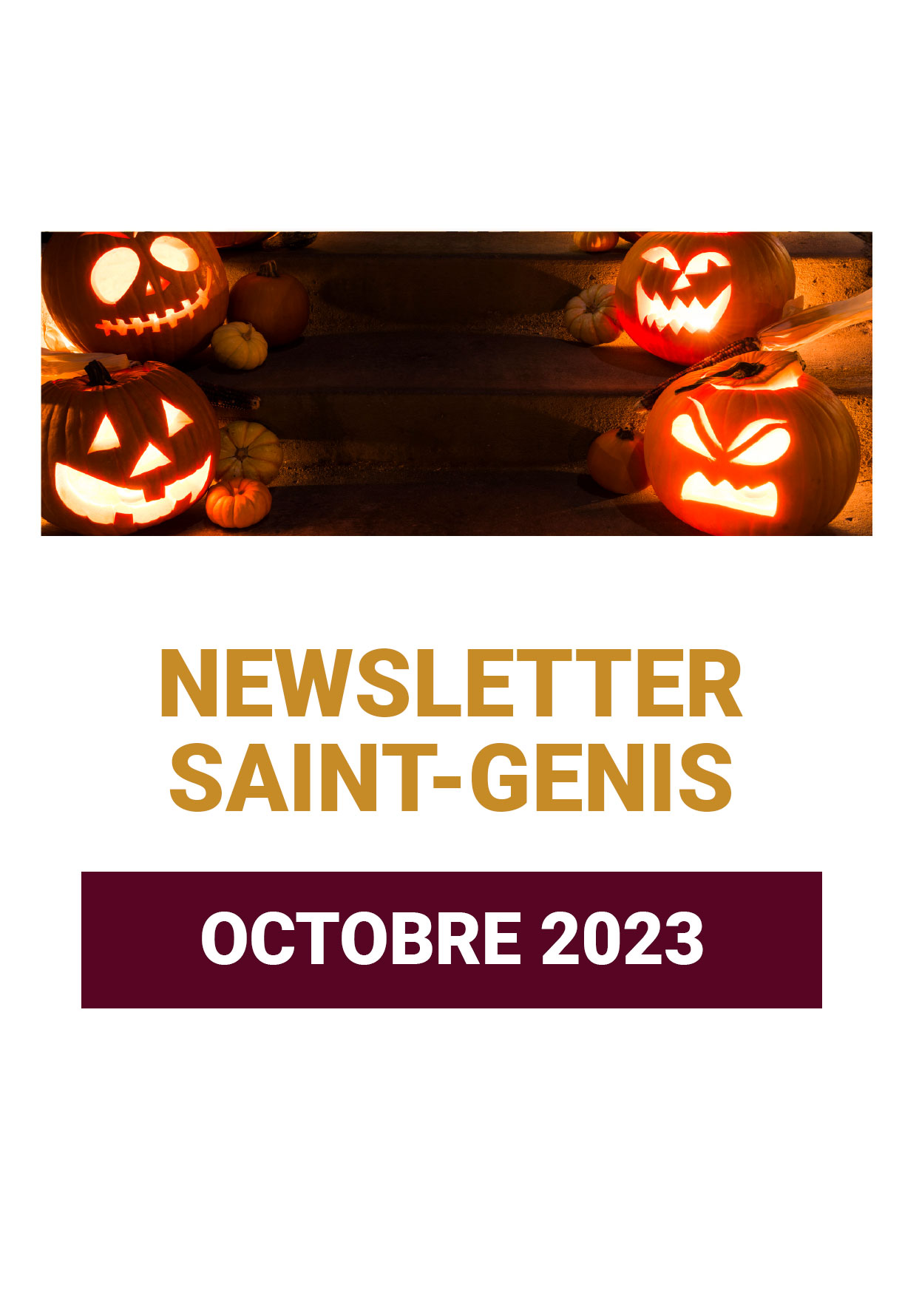 Information newsletter octobre 2023