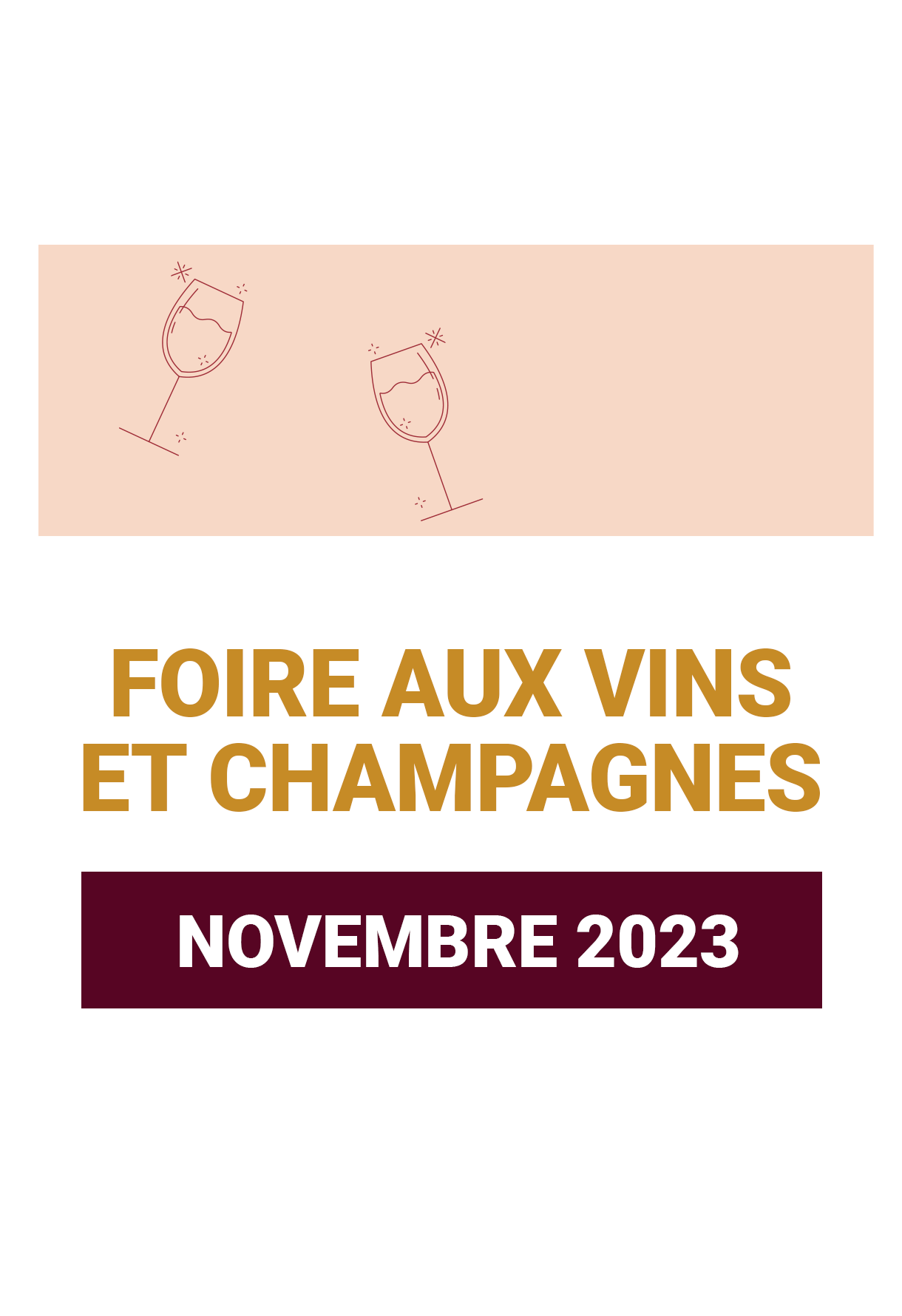 FOIRE AUX VINS ET CHAMPAGNES 2023